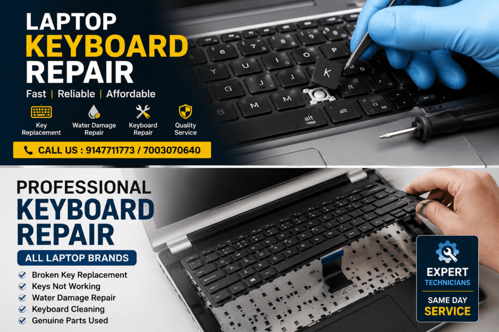 Laptop Keyboard Repair Kolkata